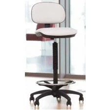 Taburete con respaldo