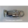 Cerradura candado pomo metálico