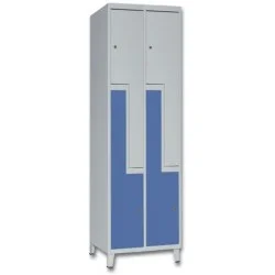 Taquillas metálicas 4 puertas en L