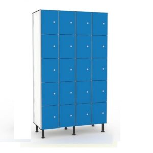 taquillas de fenólico 20 puertas 4 columnas
