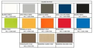 Carta de colores